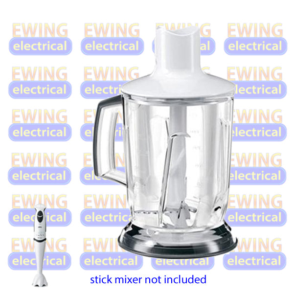 Braun 4191 Stick Mixer Jug Assembly 4191 BR67050296 AX22110004