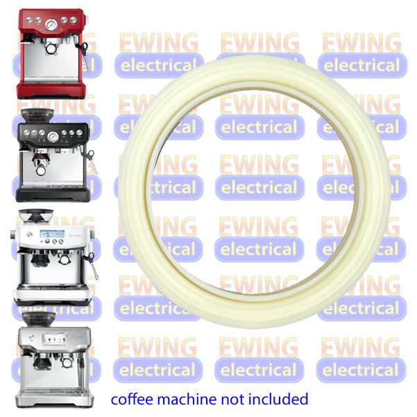 thumbnail image 2 of 2-Pack Silicone Sealing Rings For Sage Barista Express — Compatible With BES875UK, SES875 Models, High-Temp Resistant, Includes Cleaning Brush 2 of 12