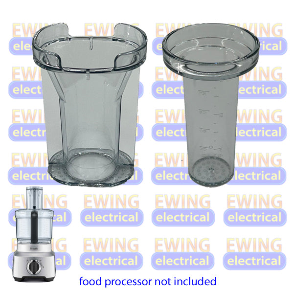 Breville BFP560 BFP580 Pusher Set BFP580SIL/07 SP0016366