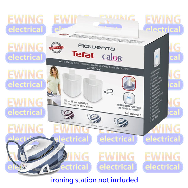 Tefal Liberty Anti-Calc Filter Cartridge Pack of 2 XD9070E0