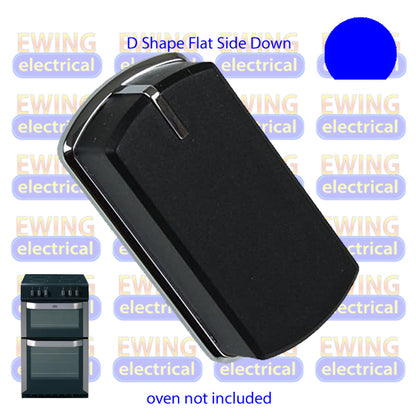 Belling FSE54DOSN BI90GS BI60FGS Oven Electric Knob Black/Chrome 083240900