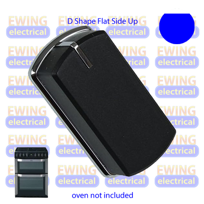 Belling FSE60IS FSE60MFS FSI60MFTB Oven Electric Knob Black/Chrome 083240904