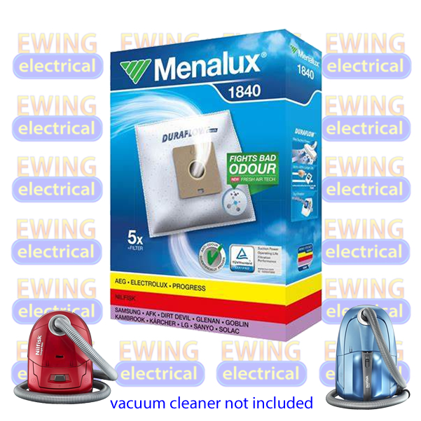 Menalux Duraflow Vacuum Bags 1840 T183
