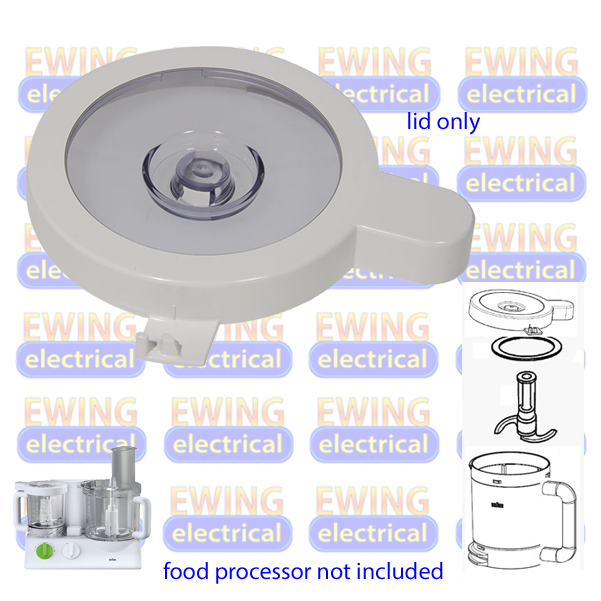 Braun 3202 Food Processor Small Chopper Lid 7322010244 BR67051168