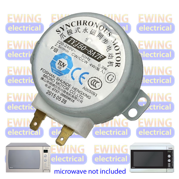 Panasonic NN-CD987W NN-CD997S Microwave Turntable Motor A63267F40QP