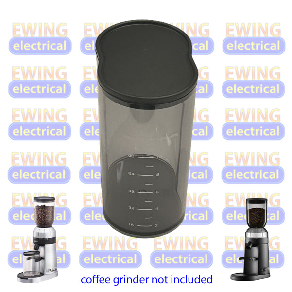 Sunbeam EM0480 Coffee Grinder Grounds Container EM0480104 & Lid EM0480103