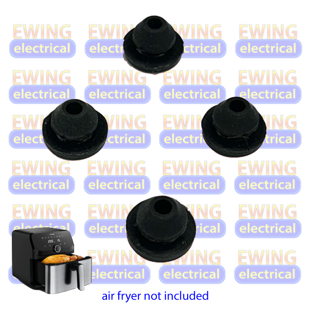 Tefal EY855D60 Easy Fry Mega Air fryer Set of 4 Feet SS9100055025