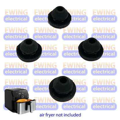 Tefal EY855D60 Easy Fry Mega Air fryer Set of 4 Feet SS9100055025